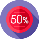discount,commerce and shopping,sticker,percentage,sales,promotion,50 percent ok 